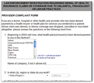 Health insurers Say \u201cNo\u201d to limiting rescissions \u2013 Congressional Hearings - Medical Quack